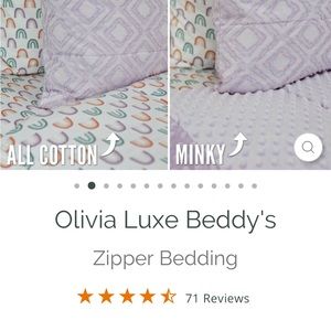 Beddy’s Oliva minky Queen